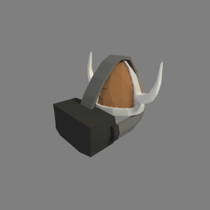 Vking helmet with VR headset